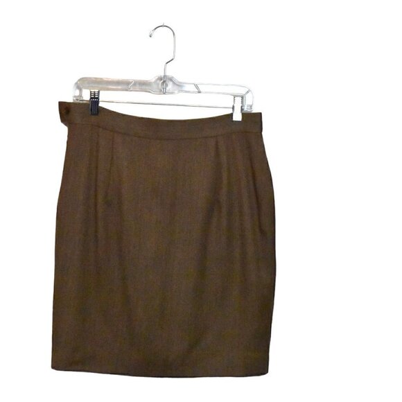Philosophy Ferretti Wool Mini Skirt Size 12 - Picture 2 of 12